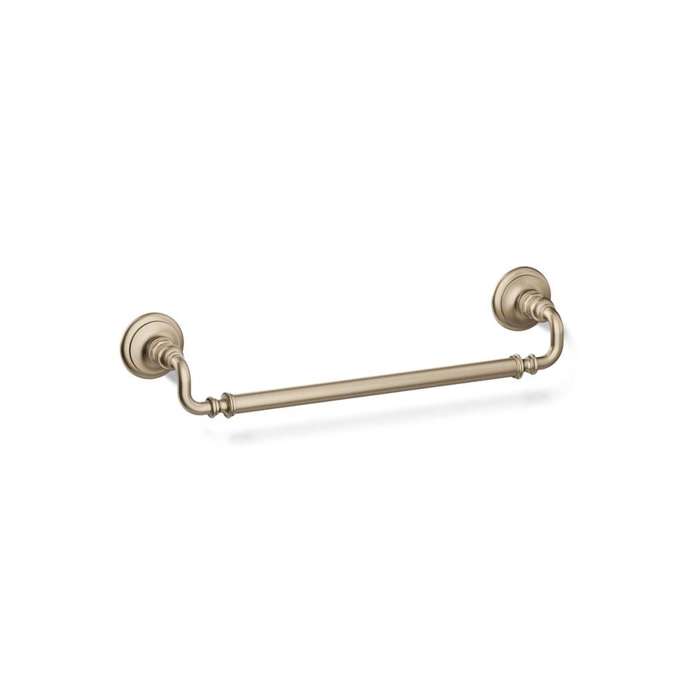 Kohler® Artifacts™ 72567 Brass Towel Bar, 18 inch, Vibrant Brushed Bronze