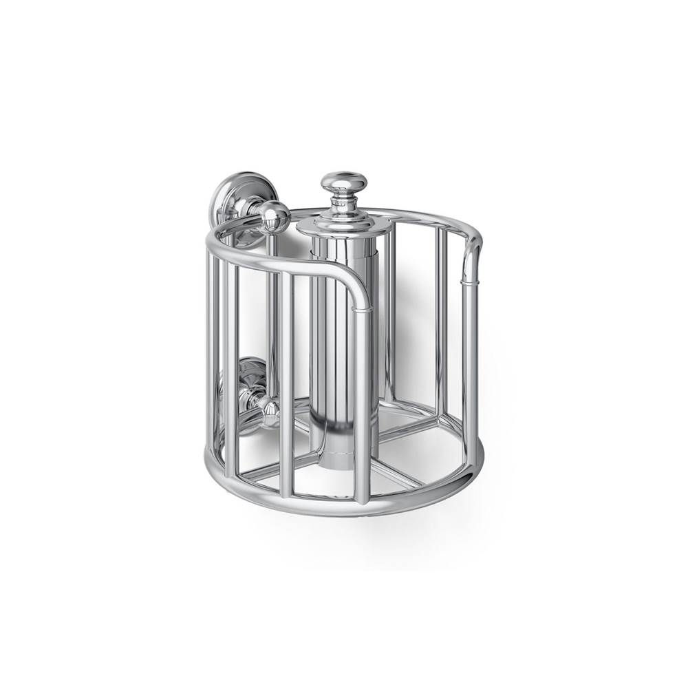 Kohler K-72576 Artifacts&trade; Metal Toilet Tissue Carriage, 6-3/4 inch x 6-3/8 inch, Polished Chrome