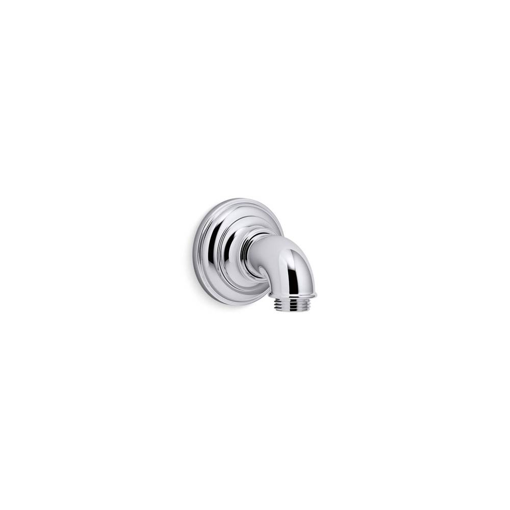 Kohler&reg; Artifacts&trade; K-72796 Wall-Mount Metal Supply Elbow, G1/2-14 Hose Connection x 1/2 inch NPT, Polished Chrome