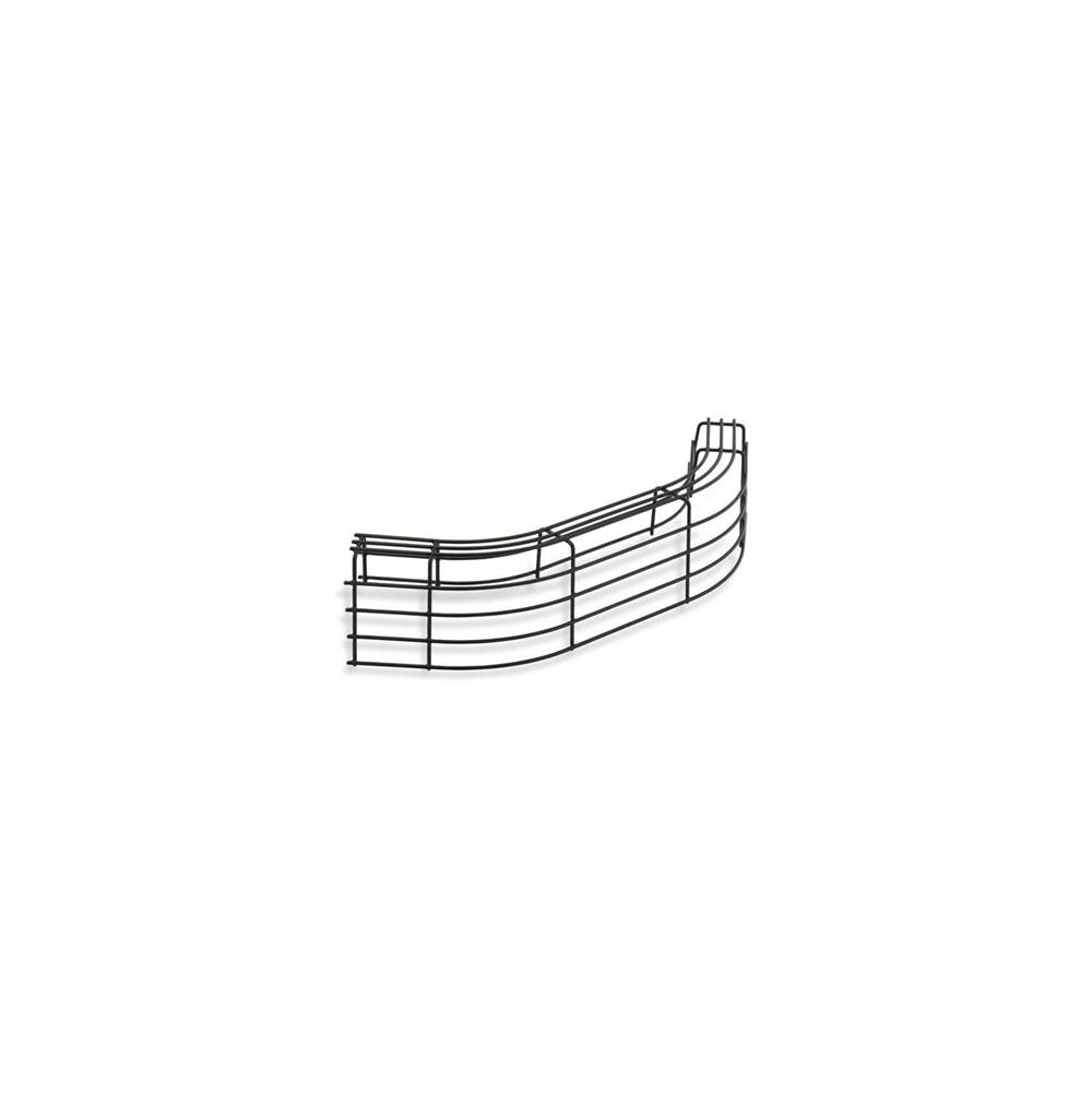 Kohler K-8940-NA Coated Stainless Steel Commercial Rim Guard, 3-13/32 inch x 29-1/2 inch x 5-3/4 inch