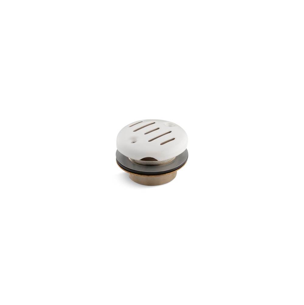 Kohler&reg; K-9172-NA Solid Brass China Grate Urinal Strainer For Vitreous China Urinal Stall