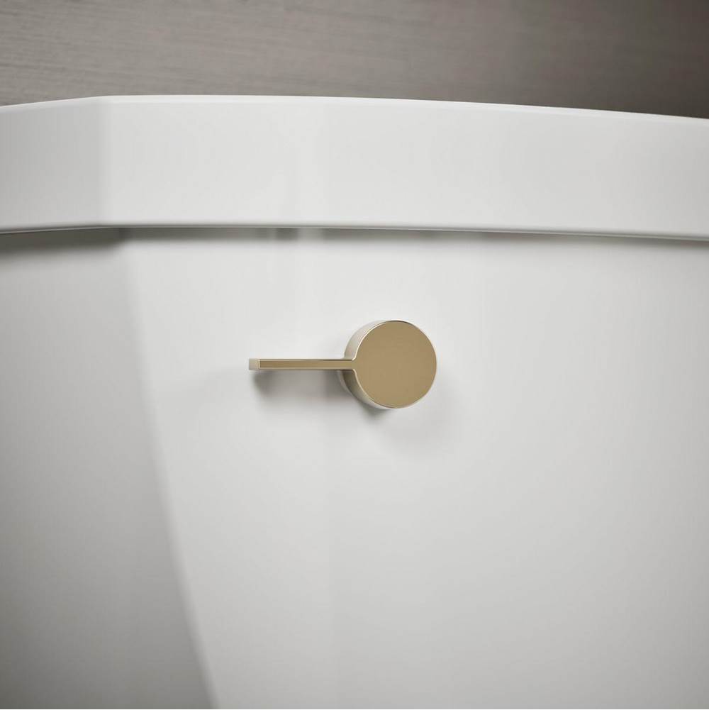 Kohler&reg; Cimarron 9446 Solid Brass Left Hand Front Mount Trip Lever, Vibrant French Gold