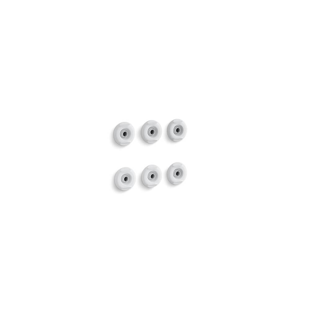 Kohler Flexjet&trade; K-9696 6-Jet Plastic Whirlpool Trim Kit, White
