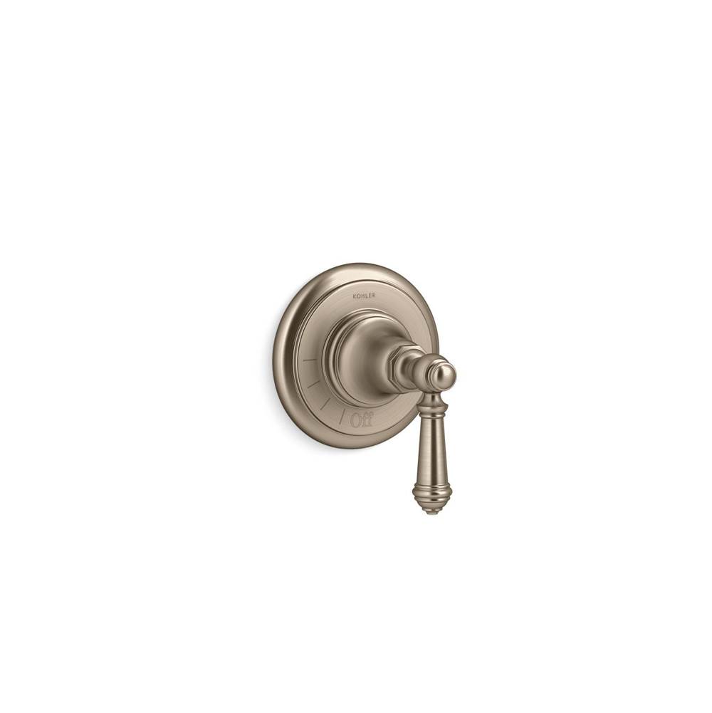 Kohler Artifacts™ K-T72771-4 Lever Handle Volume Control Valve Trim , Brushed Bronze