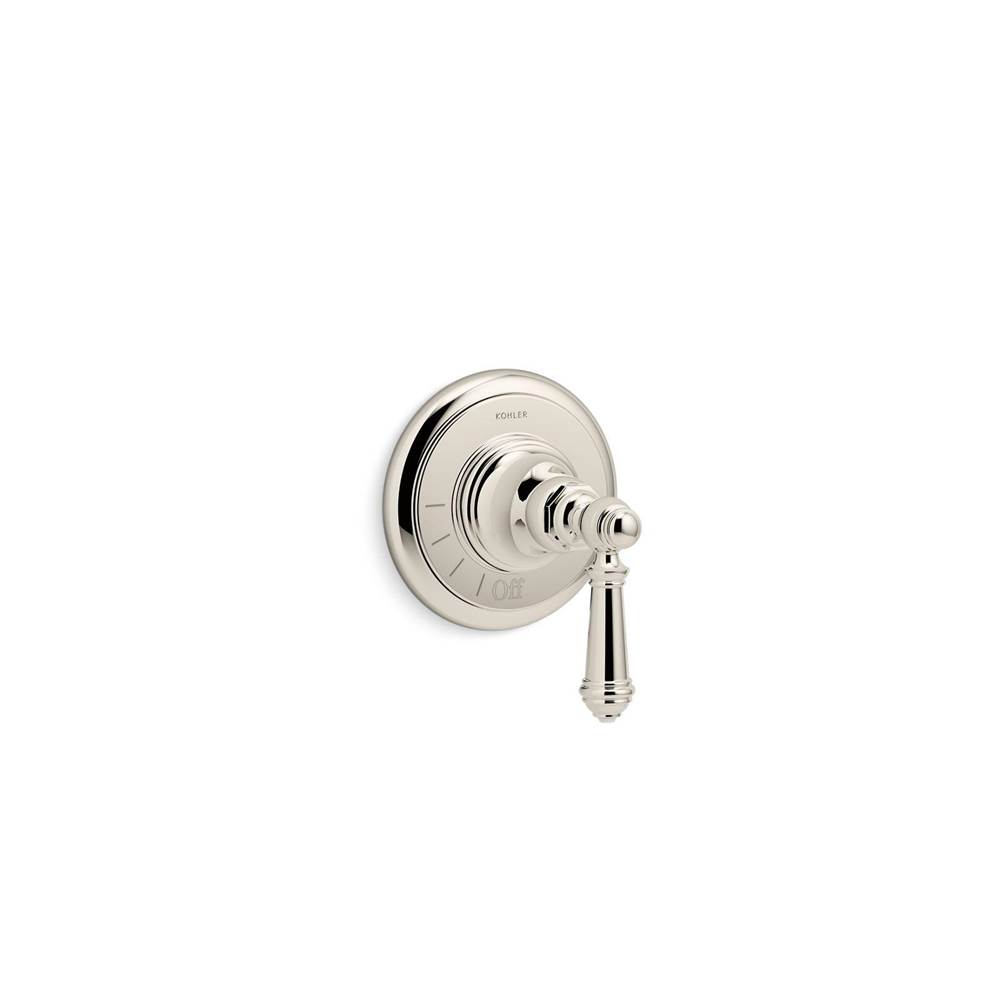 Kohler Artifacts™ K-T72771-4 Lever Handle Volume Control Valve Trim , Polished Nickel