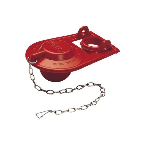 Korky® Classic Plus™ 2000BP Toilet Flapper, 2 in, Rubber, Red, For Use With: Old 5 and 7 gpf Toilets thumbnail 2
