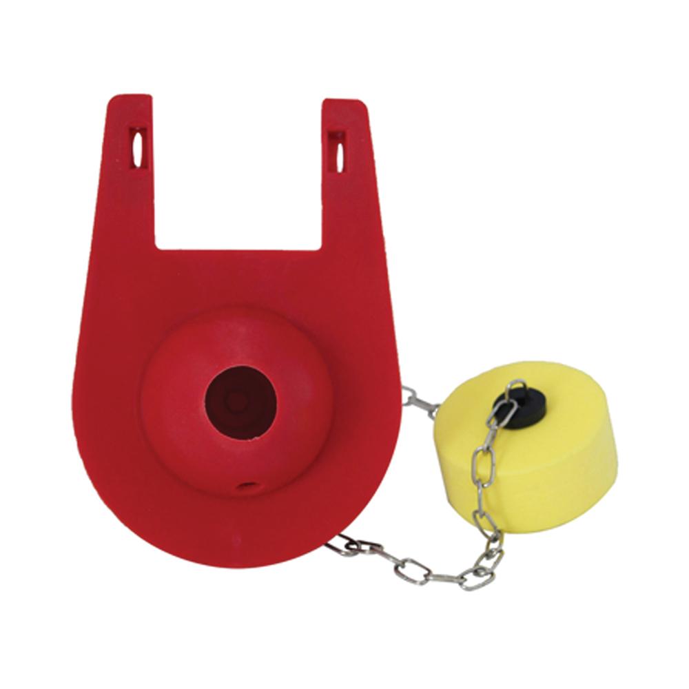 Korky® 2004BP Toilet Flapper, 2 in, Rubber, Red, For Use With: Kohler®, Glacier Bay® and American Standard® Toilets thumbnail 4