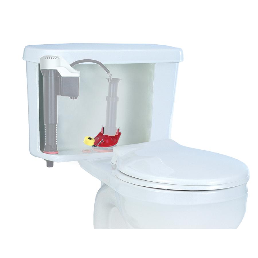 Korky® 2004BP Toilet Flapper, 2 in, Rubber, Red, For Use With: Kohler®, Glacier Bay® and American Standard® Toilets thumbnail 2