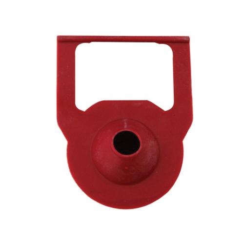 Korky® 2011BP Hinge Toilet Flapper, 2 in, Rubber/Stainless Steel, Red, For Use With: Kohler® 1-Piece Toilets thumbnail 2