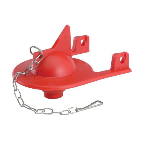 Korky® 2012BP Shark Fin Toilet Flapper, 2 in, Rubber, Red thumbnail 3