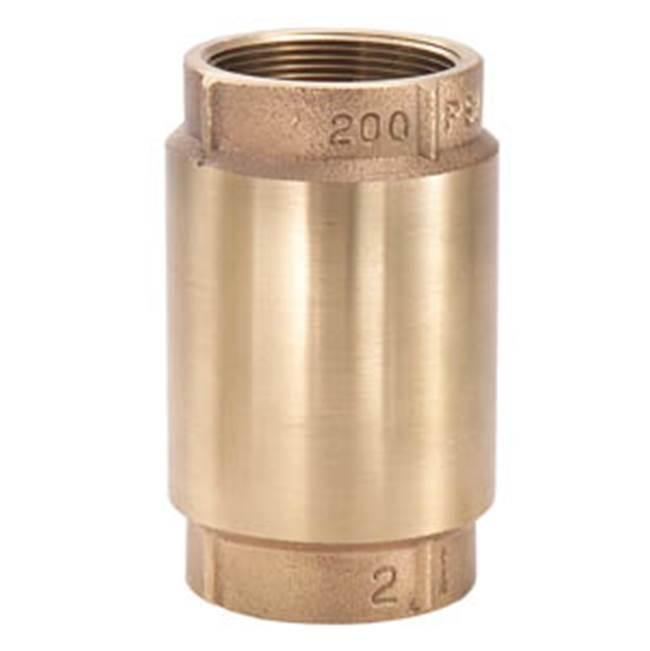 Legend Valve Legend Valve 105-425NL In-Line Check Valve, 1 in, FNPT, Lead-Free, Bronze