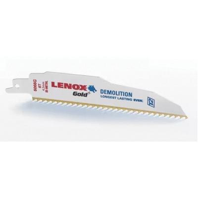 Lenox Gold® 9114GR Bi-Metal Reciprocating Saw Blade, 9 inch, 14 TPI