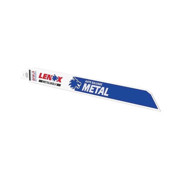 LENOX® 20181-B9118R 9 inch L x 1 inch W x 0.042 inch T 18 Teeth Per Inch Bi-Metal Straight Reciprocating Saw Blade; 25/Pack