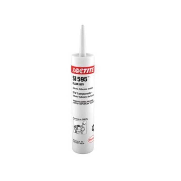 LOCTITE® Superflex® SI 595 Series 160809 RTV Silicone Gasket Sealant, Paste, Translucent, Acetic Acid, Silicone Base