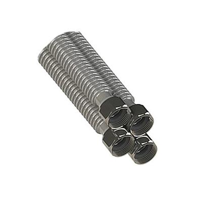 LSP™ AquaFlo® WCS-818-PP 3/4 inch x 3/4 inch PEX Crimp x FIP 18 inch L Stainless Steel Corrugated Water Heater Connector; 25/Carton