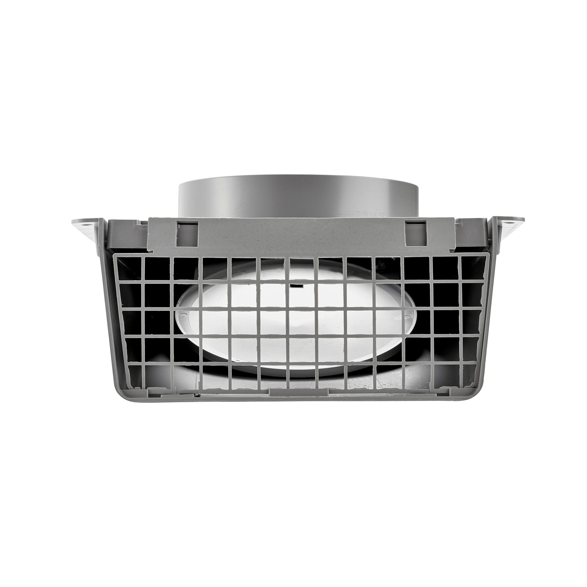 Lambro 3510G Wall Vent, 6 in, Plastic, Gray