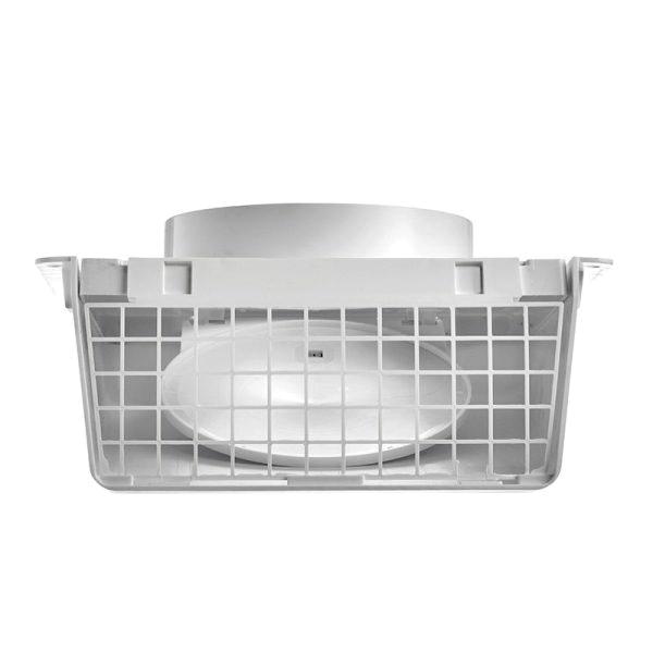 Lambro 389W Wall Vent, 8 in, Plastic, White