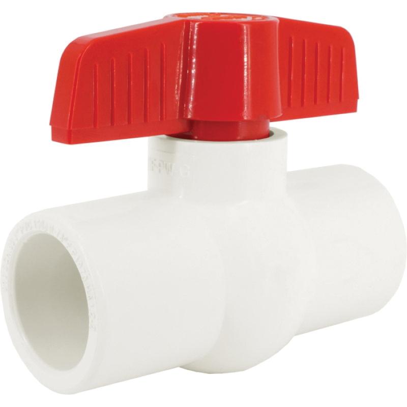 Legend Valve Legend Valve S-601 Series 201-408 Ball Valve, 2 in, FNPT x Solvent Weld, PVC, 150 psi