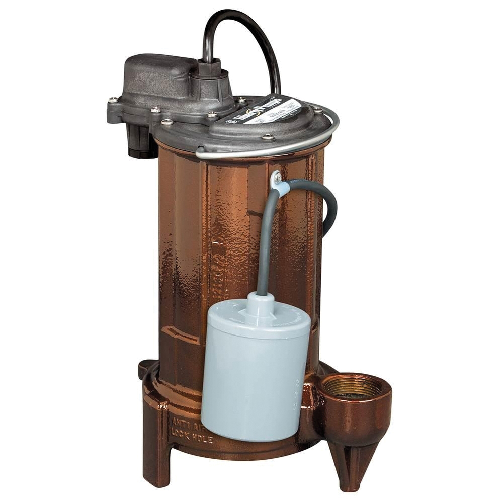 Liberty Pumps® 290 Series 293 Submersible Sump/Effluent Pump, 115 VAC, 10.4 A, 3/4 hp, 77 gpm, 48 ft Max Feet of Head thumbnail 2