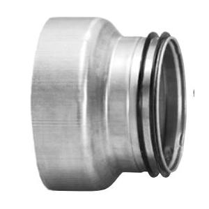 Linx Industries&trade; RCF 06X04 Female Concentric Reducer, 6 x 4 in, Gasketed, Galvanized, Steel