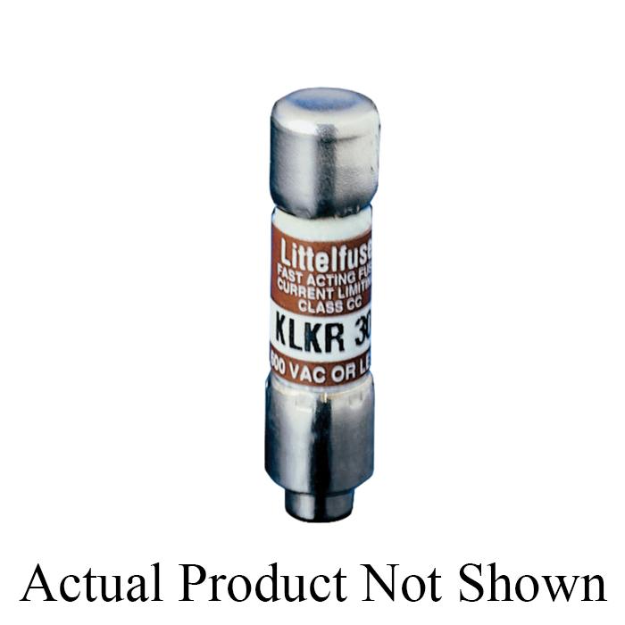 Littelfuse&reg; POWR-GARD&reg; KLKR Series KLKR005 Fast Acting Fuse, 5 A, 600 VAC/300 VDC, 200 kA Interrupt, Class: CC