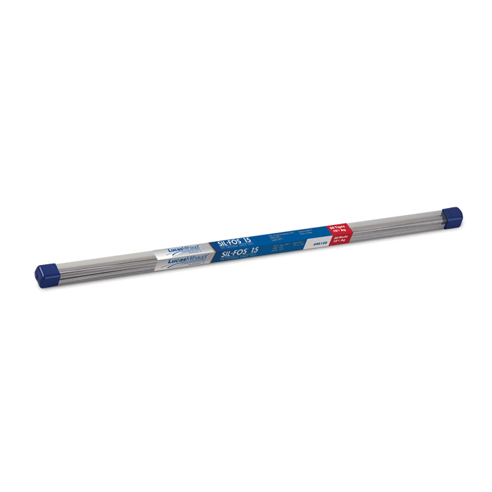 LucasMilhaupt® 95150 Brazing Rod, 1/8 in Dia, 20 in L