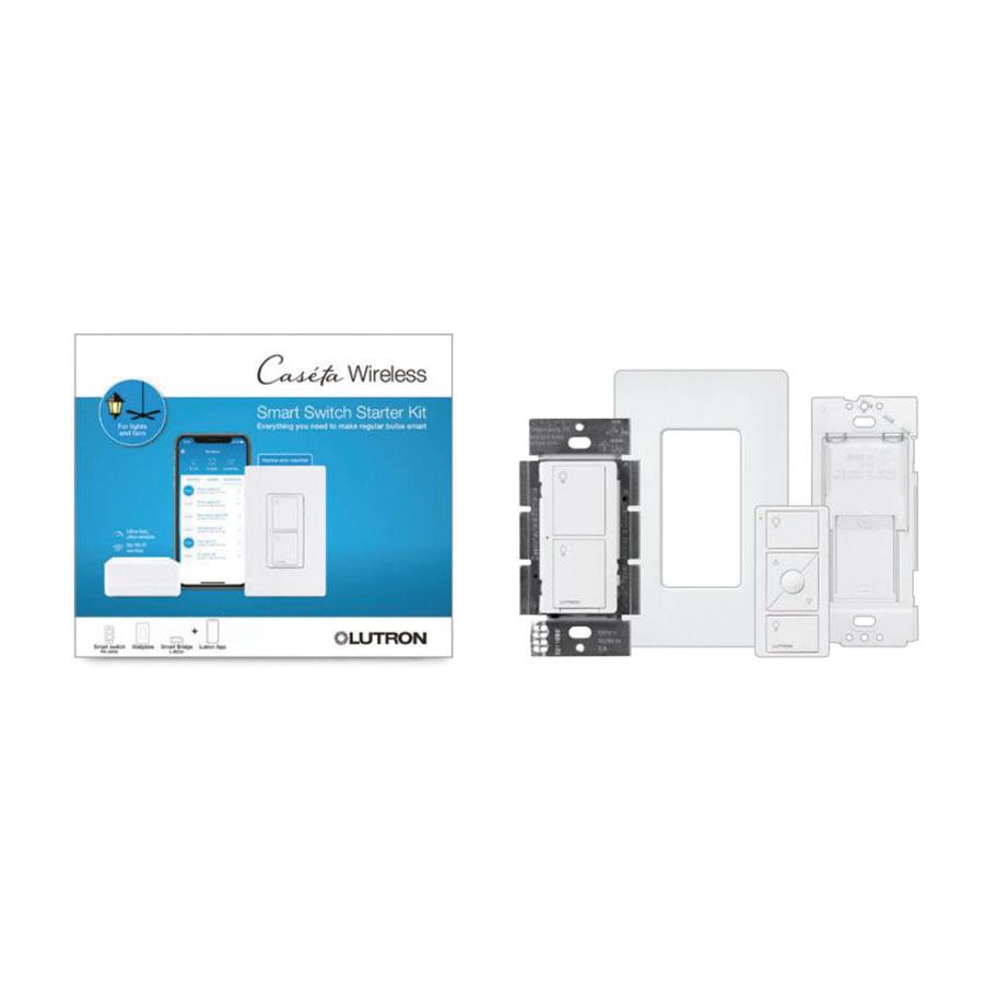 Lutron&reg; P-PKG1WS-WH LUT P-PKG1WS-WH