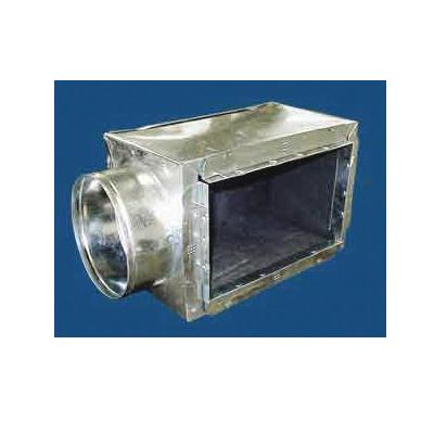 M&M 650R61489 Insulated Register Box With End Outlet, 14 in L, 8 in W, 9 in H
