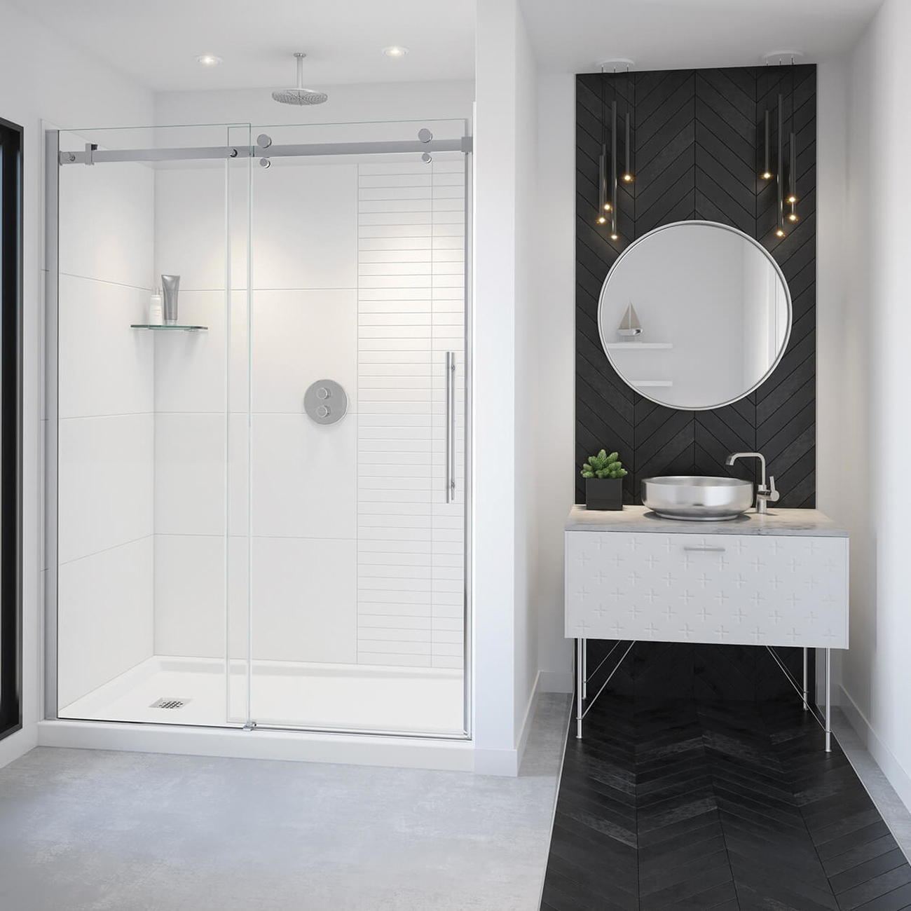 Shower Walls, Panels & Doors