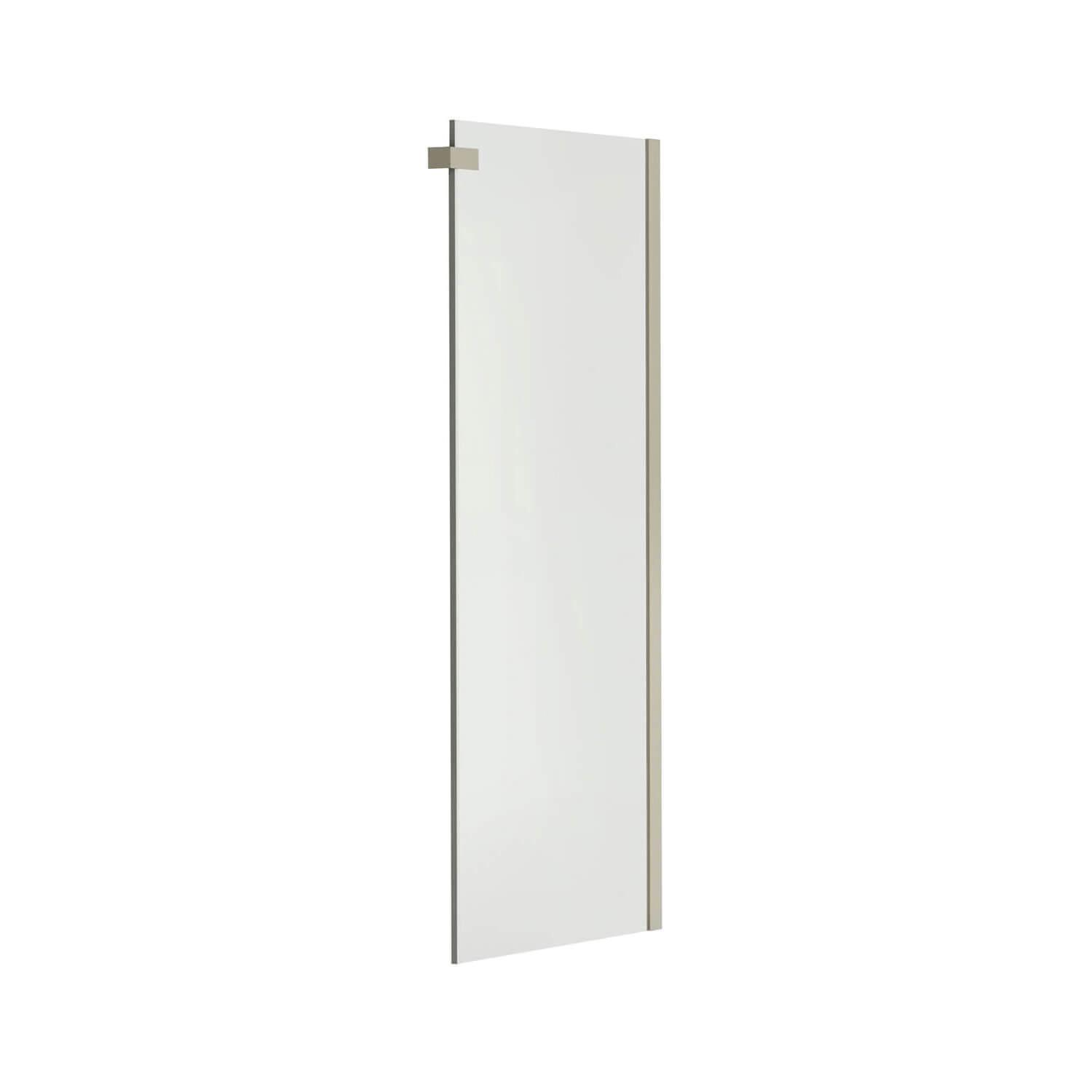 MAAX® Halo Model 33-7/8 inch L x 78-3/4 inch H Glass Shower Return Panel, Brushed Nickel thumbnail 3
