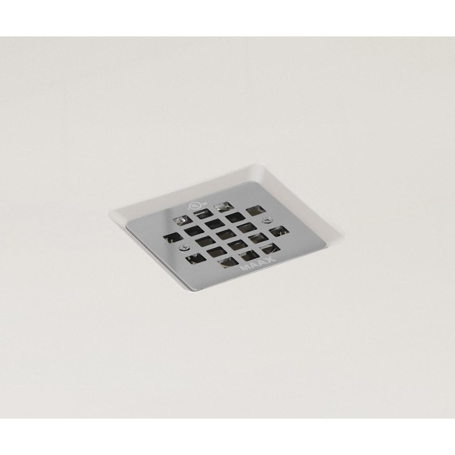 MAAX® B3Square 6032 420005-501-001-101 Alcove Shower Base, High Gloss, Right Drain Location, 59-7/8 in L, 31-7/8 in W thumbnail 2