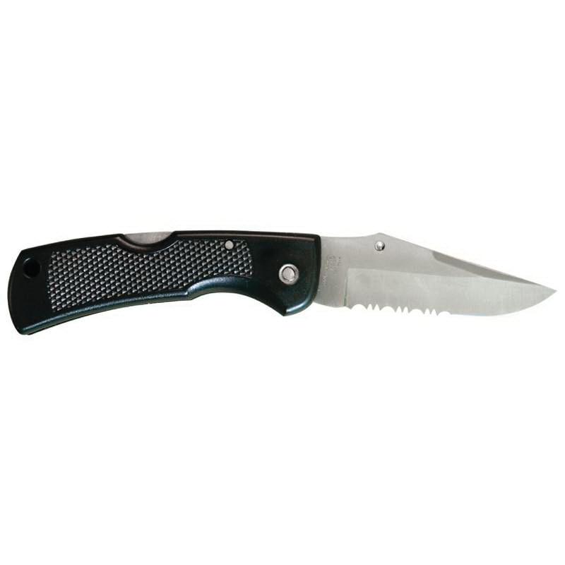 MAXAM SKMX102 The Rock Extra Heavy-Duty Lockback Knife, Japanese Stainless Steel Blade, Leymar™ Handle, 5-3/4 in OAL