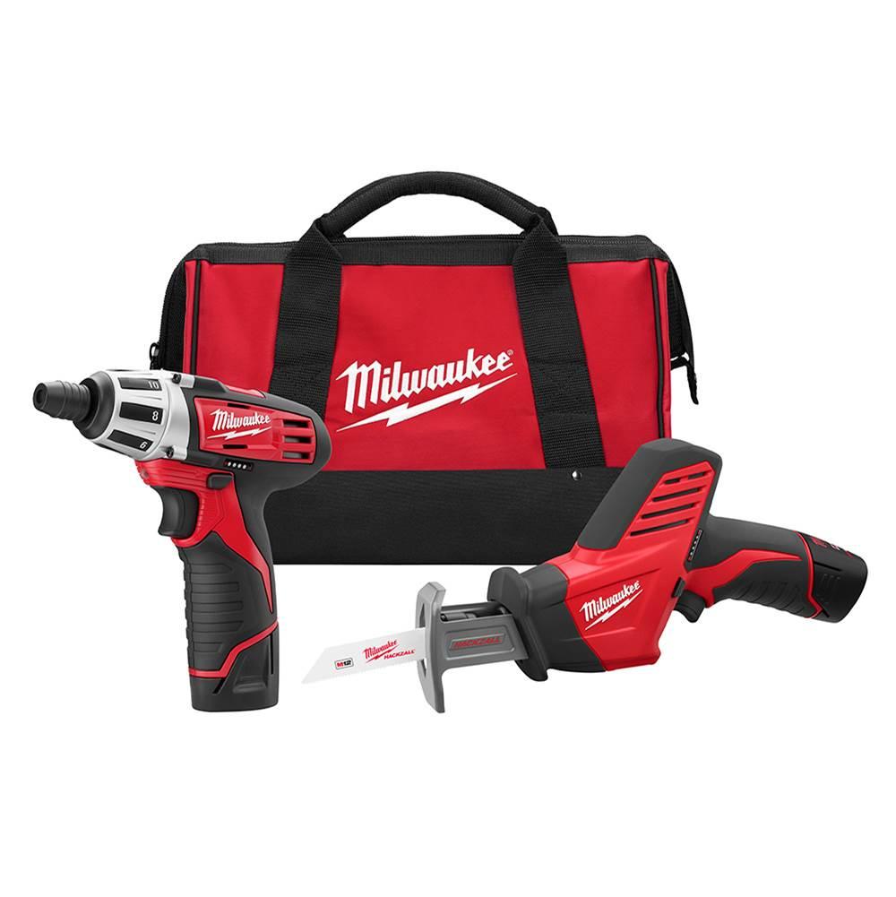 Milwaukee® M12 Cordless Lithium-Ion 2-Tool Combo Kit thumbnail 3