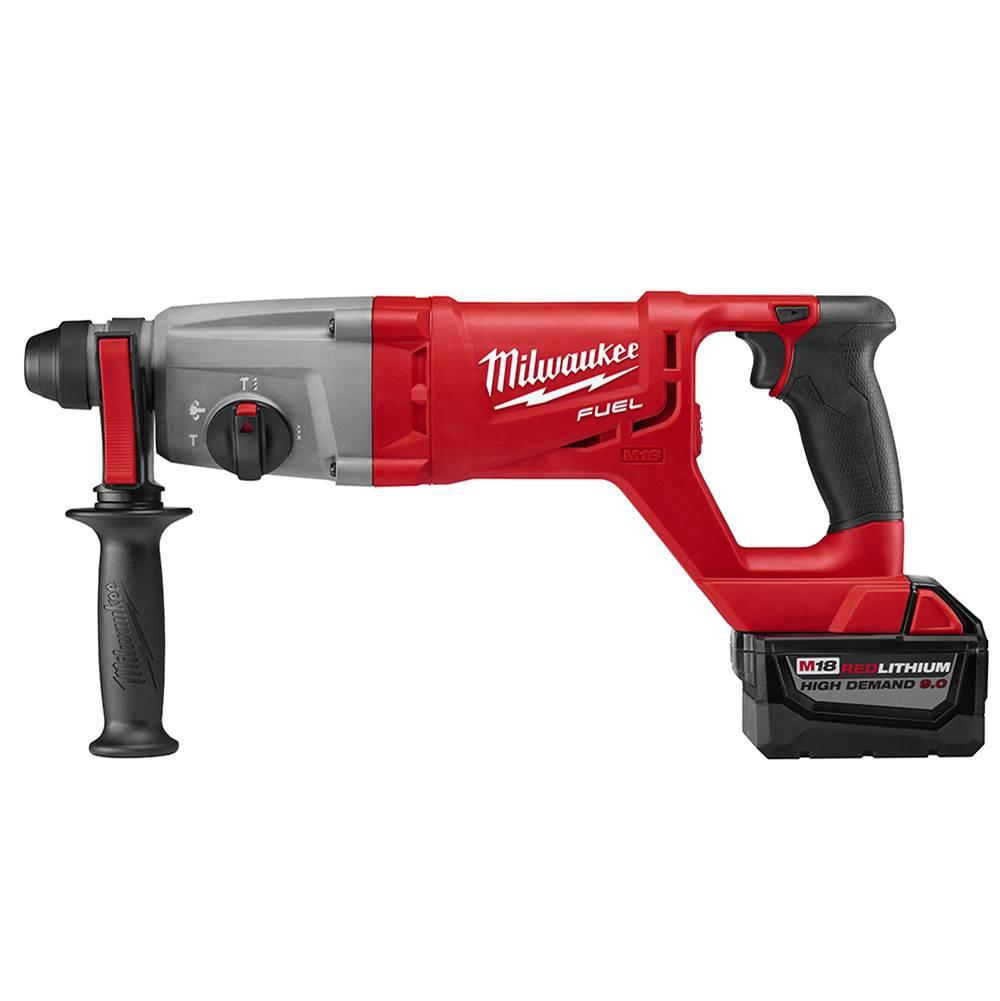 Milwaukee® M18 Fuel 2713-22 Rotary Hammer Kit, 1 in SDS-Plus Chuck, 2.1 ft-lb Torque, 18 VAC, Li-Ion Battery thumbnail 2