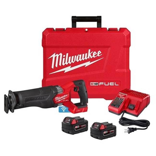 Milwaukee® 2822-22 Cordless Reciprocating Saw With ONE-KEY™ Kit, Tool/Kit: Kit, 1-1/4 in L Stroke, 18 V, 17.1 in OAL thumbnail 3