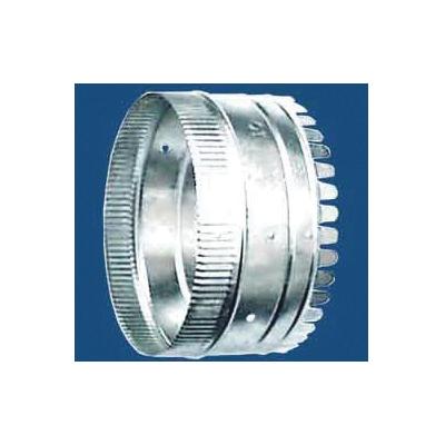 M&M Start Collar with Holes, 16 in, Galvanized, Steel