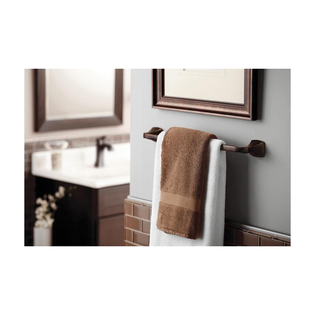 Moen® Voss™ 6903ORB Bathroom Faucet, 1-Handle, Single-Handle, Lift and Turn, Oil-Rubbed Bronze thumbnail 4