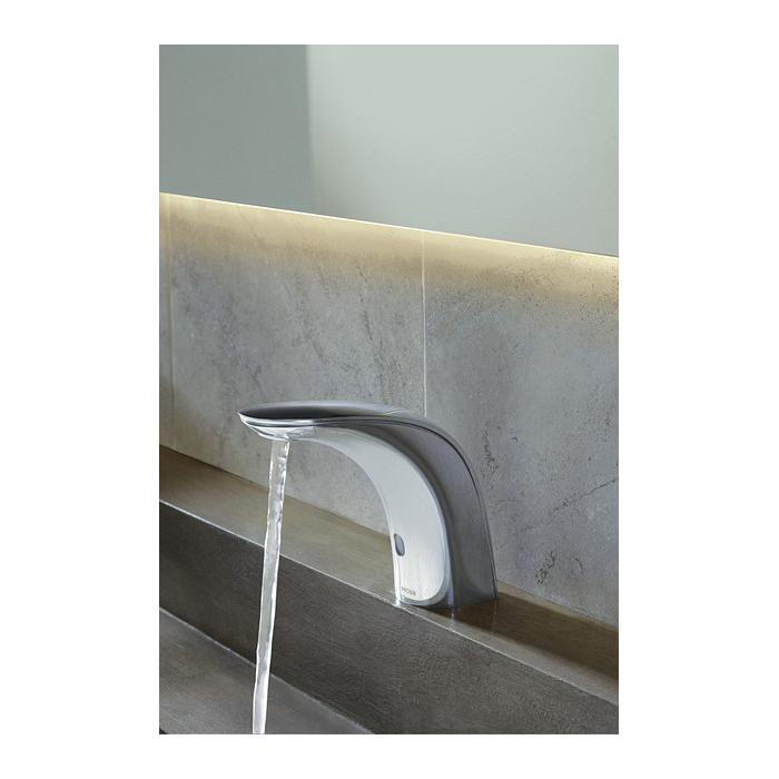 Moen® M-POWER™ 8553 Hand-Free Lavatory Faucet, Touchless, Deck, Chrome thumbnail 2