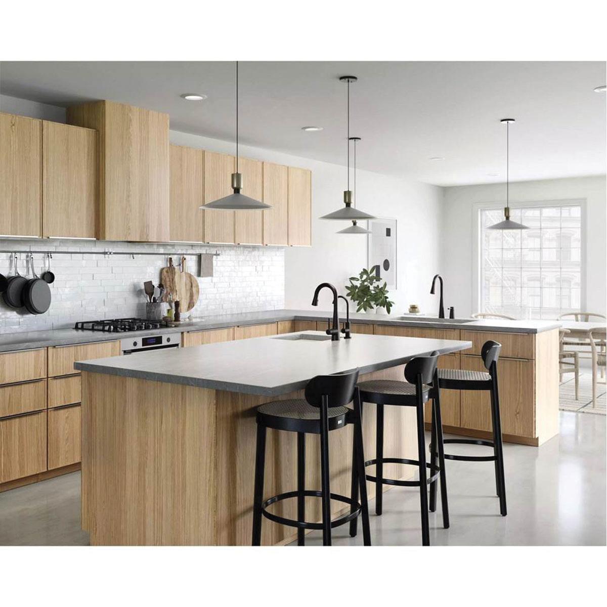 Moen® Sleek™ 7664BL Bar Faucet, Pull-Down, Matte Black