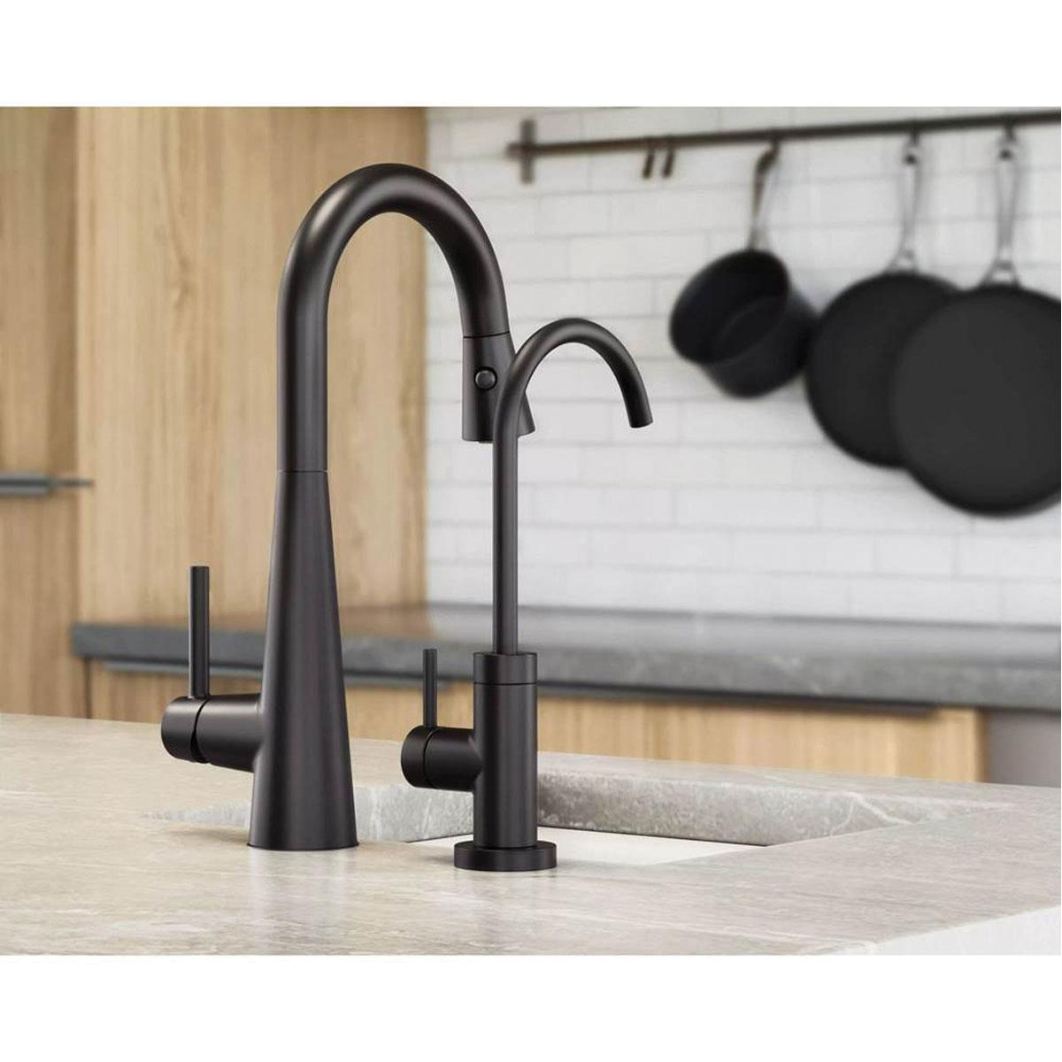 Moen® Sleek™ 7664BL Bar Faucet, Pull-Down, Matte Black thumbnail 2