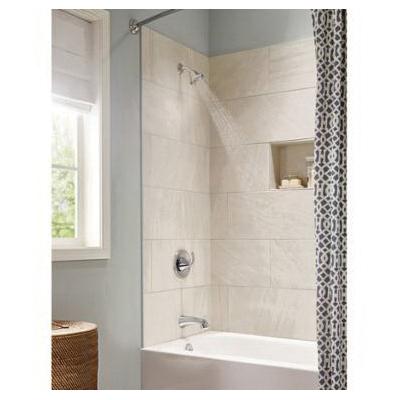 Moen® Glyde™ T2742 Shower Only Trim, 5/8 in, IPS, Metal, Chrome, 1-Handle-Handle, 2.5 gpm