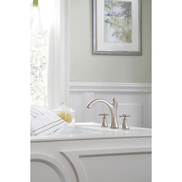 Moen® Wynford™ T653ORB Roman Tub Faucet, 1/2 in, CPVC x Crimp Ring PEX, 3-Faucet Hole, Metal, Oil-Rubbed Bronze