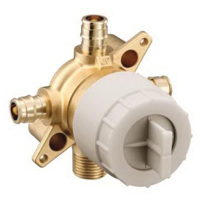 Moen® U140CX 4-Port Rough-In Valve, 1/2 in, PEX, 300 psi, Brass Body thumbnail 2
