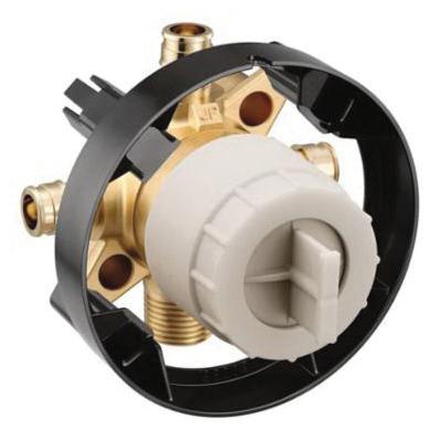 Moen® U140CX 4-Port Rough-In Valve, 1/2 in, PEX, 300 psi, Brass Body