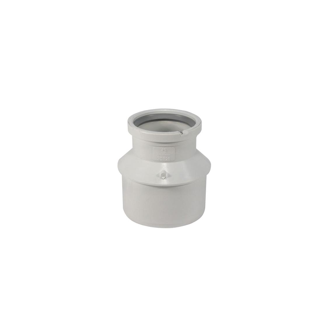 SDR 26 Heavy Weight PVC Bushing, 6 inch x 4 inch, Socket x Gasket