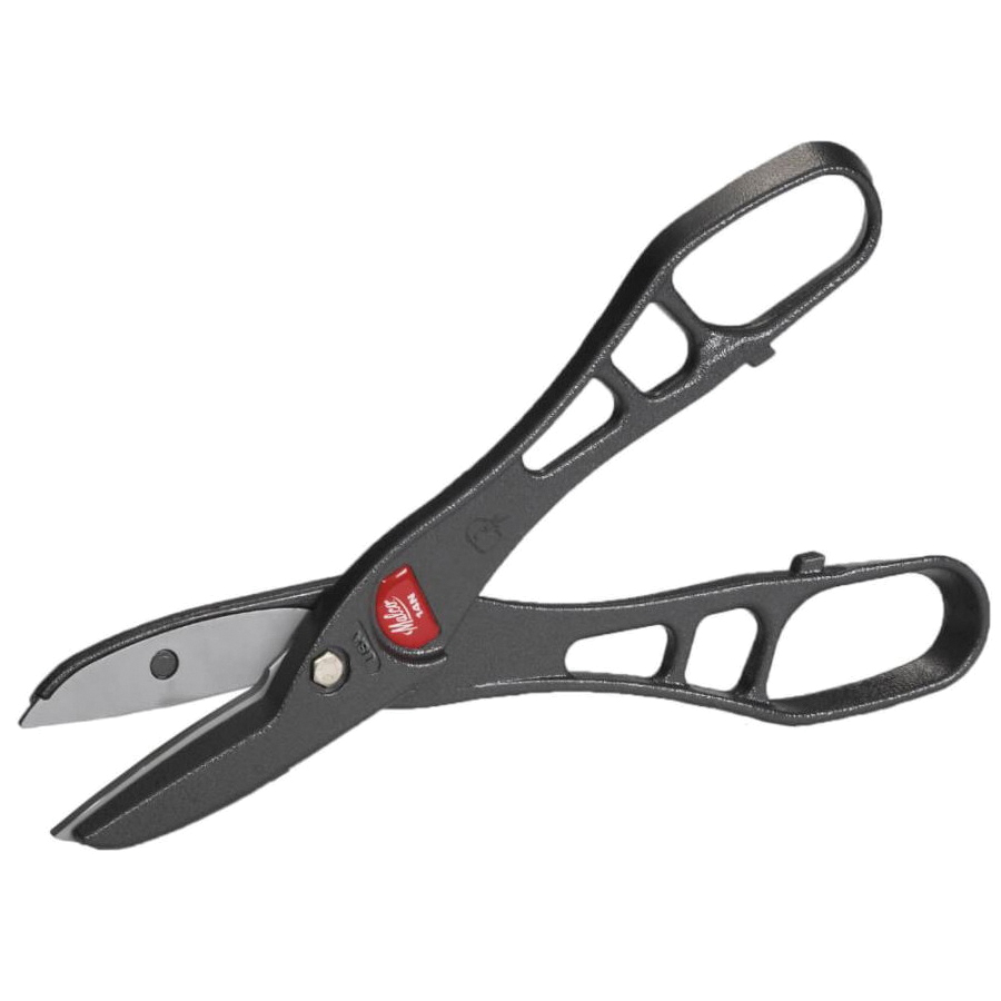 Malco® Andy™ MC14N Combination Snips, 14 in OAL, 3-1/4 in L Cut, Left/Right/Straight Cut, Steel Blade, Dark Gray Handle