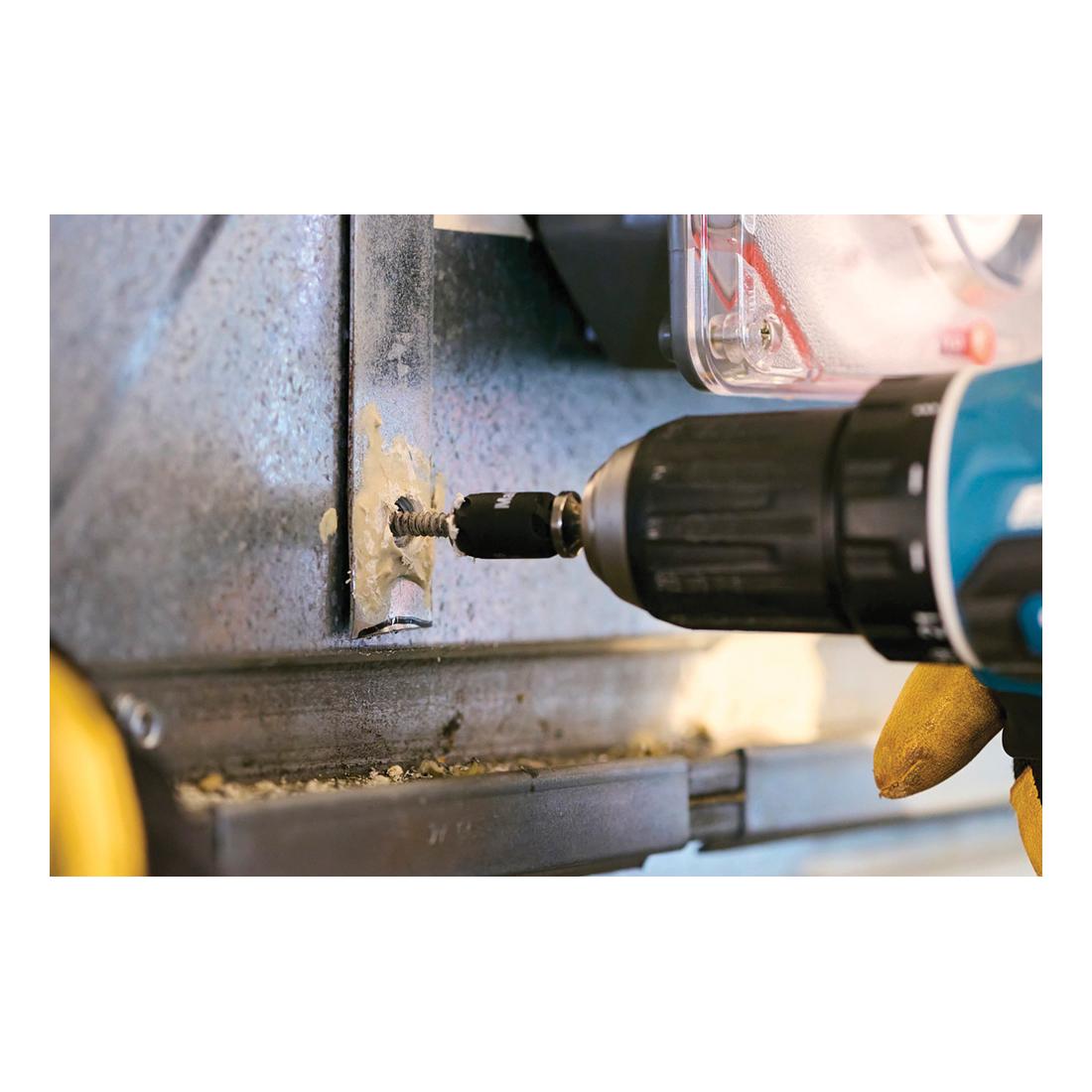 Malco® C-RHEX® SAWTOOTH MSHCST Cleanable Reversible Driver, 1/4 in, 5/16 in Drive, Hex Drive, 2 in OAL, Steel