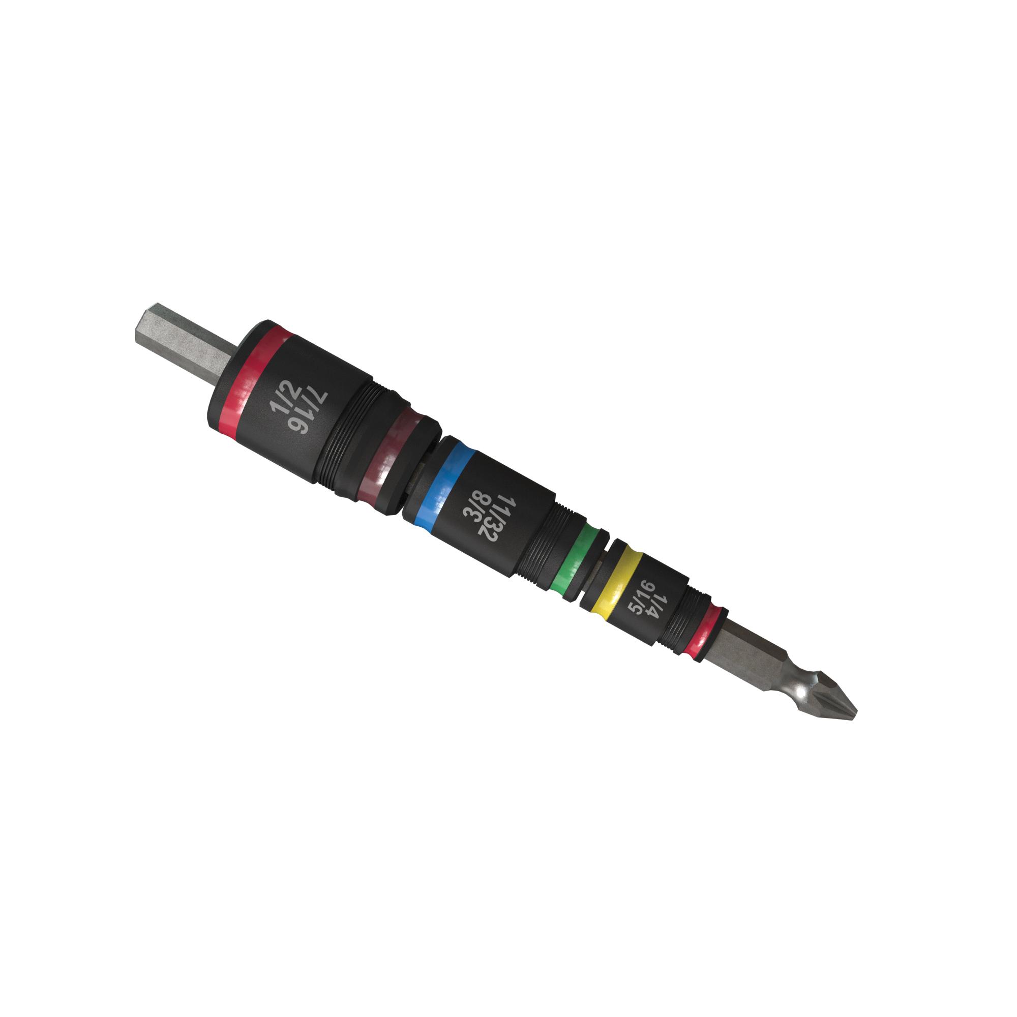 Malco® MTP2 7-In-1 Flip Bit, #2 Drive, Impact-Rated