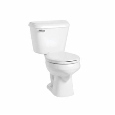 Mansfield® 130 Series Alto® 130 WH Toilet Bowl, Round, 12 in Rough-In, Floor Mounting, Vitreous China, White thumbnail 2