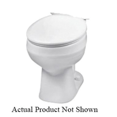 Mansfield® 117 Series Alto® 117 WH Smart Height Toilet Bowl, Round, 12 in Rough-In, Floor Mounting, Vitreous China thumbnail 2